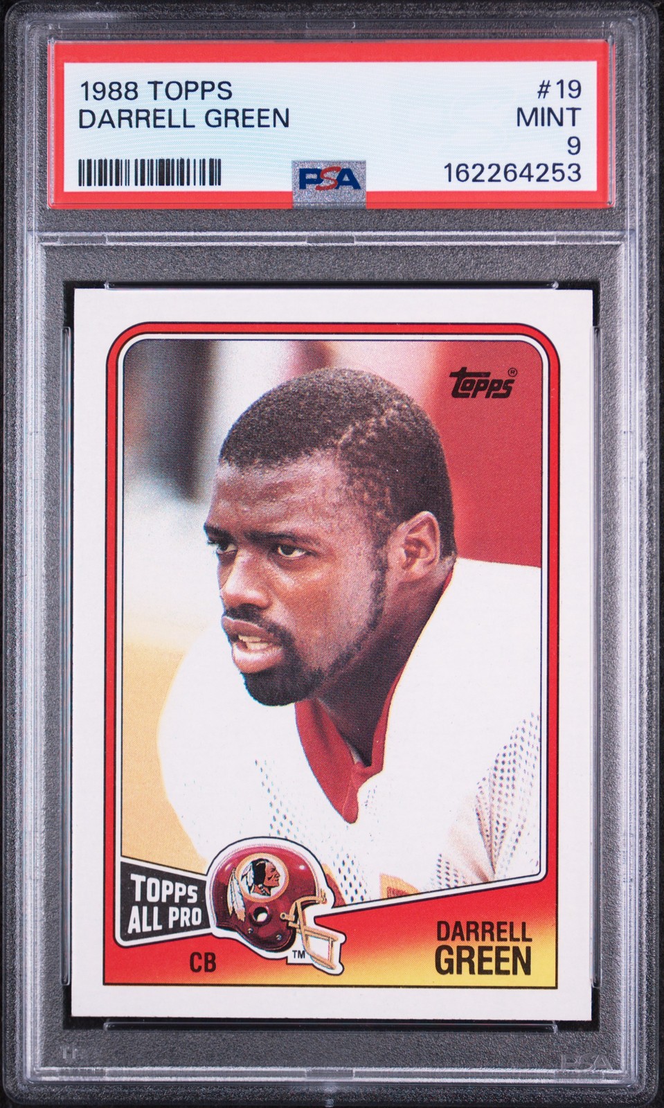 1988 Topps #19 Darrell Green PSA 9